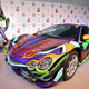 Illustration for article titled Neon Genesis Evangelion Turned into a Hideous Japanese Car